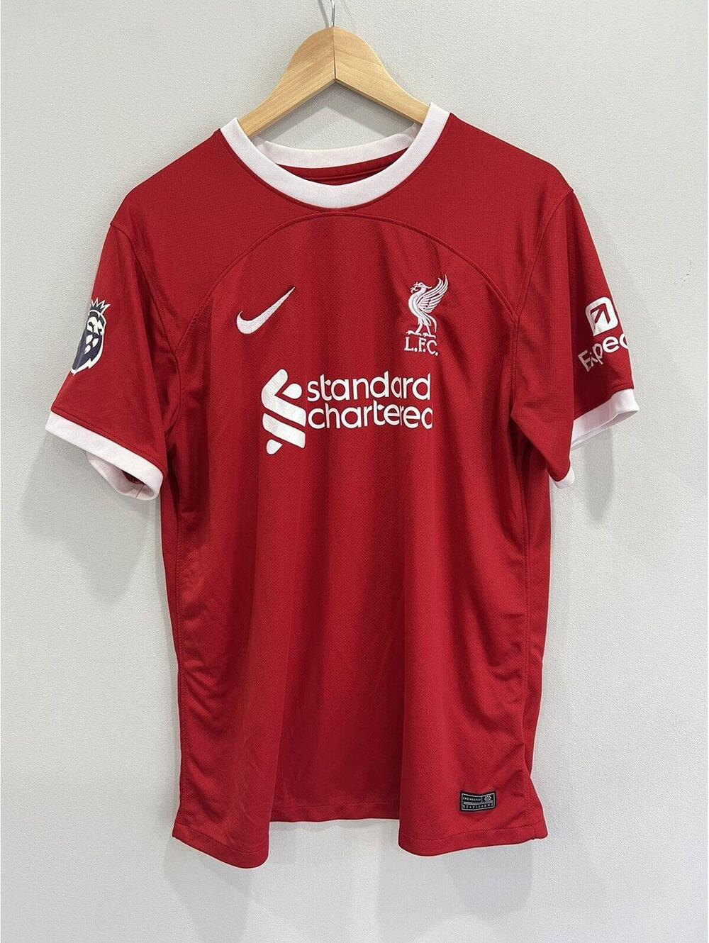 Nike Liverpool Fc Home Jersey Soccer Football M Salah